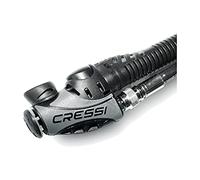Cressi by Pass Inflator Complete Chalecos, Unisex-Adult, Negro/Gris, Talla ÚNICA