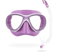 Cressi Set Marea VIP Jr Pack de Snorkel de, niños, Morado, 7-13 años