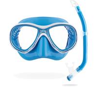 Cressi Marea Vip Colorama Marea Gamma Junior Snorkeling Set Azul Niños