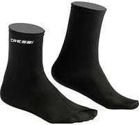 Cressi Calcetines de aleta unisex, color negro, L/XL