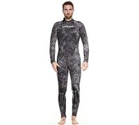 Cressi Castoro Man MONOPIECE Wetsuit Black/Grey Camou 5mm XXXL/7