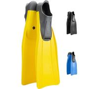 Cressi Clio Premium Aletas para Buceo, Snorkeling y Natación, Unisex, Amarillo, 43/44