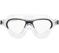 Cressi Cobra - Gafas de natación Unisex, Color Transparente/Negro