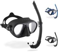 Cressi Calibro And Corsica Snorkeling Set Negro