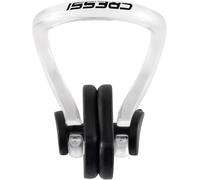 CRESSI Comfort Nose Clip para Nariz de Silicona, Adultos Unisex, Negro, Talla única