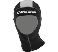 Cressi Comfort Plus Capucha, Hombre, Negro/Gris, L/5-6-7