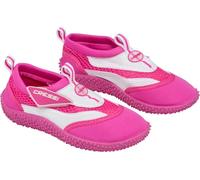 Cressi Coral Jr Zapatillas Chanclas, Unisex niños, Rosa/Blanco, 24