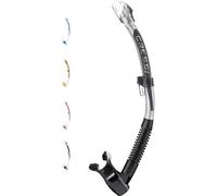 Cressi Corfu Snorkel Esnórquel, Unisex-Adult, Negro/Negro, Talla ÚNICA