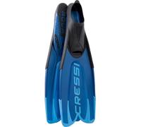 Cressi desde 1946 - Agua Pro Fins - Aleta con Calzante Cerrado Ideal para Escuelas de Buceo y Alquiler de Equipos, Gracias a su Estructura Robusta y Fiable. - Azul - 42/43