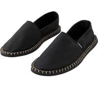 CRESSI desde 1946 - Alpargatas Girona - Zapatos Unisex Cómodos y Elegantes, Multiusos, Ideales para el Verano, con Parte Superior de Lona Técnica y Suela de Goma EVA - Negro - 38 EU