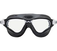 Cressi desde 1946 -Cobra XP Goggles - Gafas Monovolumen y Lentes Separadas, Natación, Piscina, Snorkel, Triatlón, Anti Vaho_Arañazos_UV - Negro/Blanco_Lente Clara - Talla Única