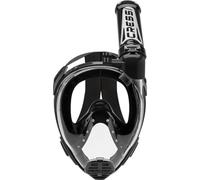 CRESSI Desde 1946 - Duke Action Full Face Mask - Máscara Integral CO2 Safe, Amplio Visión y Tratamiento Antiniebla, Tubo Dry y Soporte para Action CAM - Unisex