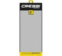 Cressi desde 1946 - Fins Net Mesh Bag - Bolsa de Malla Negro/Amarillo Espaciosa y Duradera, Diseñada para Transportar Cómodamente Las Aletas después de Bucear o Hacer Snorkel- M_36x80 cm