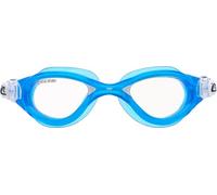 Cressi Flash Swim Goggles Gafas de Natación Premium para Adultos 100% Anti UV, Azul/Blanco, Talla Única