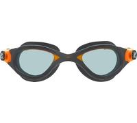 Cressi desde 1946 - Flash Goggles - Gafas de Natación con Lentes Separadas, Ideales para Natación, Piscina, Snorkel y Triatlón; Antivaho, Antirayaduras y Antirayos UV - Gris/Naranja_Lente Ahumada