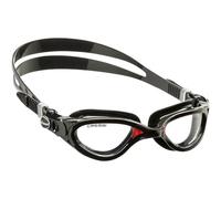 CRESSI desde 1946-Flash Goggles-Gafas de Natación con Lentes Separadas, ideales para Natación, Piscina, Snorkel y Triatlón, Antivaho, Antirayaduras y Antirayos UV-Azul/Metalizado_Lente Ahumada