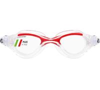 CRESSI desde 1946-Flash Goggles-Gafas de Natación con Lentes Separadas, ideales para Natación, Piscina, Snorkel y Triatlón, Antivaho, Antirayaduras y Antirayos UV-Azul/Metalizado_Lente Ahumada
