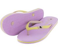 Cressi desde 1946 - Flip Flops St Tropez - Elegantes Chanclas, Playa, Mar, Piscina, Gimnasio, Tiempo Libre, Secado Rápido, Amortiguación, Suave, Antideslizantes, Lila/Lima - 35/36 EU