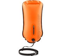 Cressi desde 1946 - Glide Pro Swim Buoy - Boya de Señalización, Inflable, Práctica y Compacta Máxima Visibilidad de Nadadores, Buceadores y Triatletas en el Mar o en Aguas Abiertas - Naranja - 28L