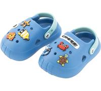 Cressi desde 1946 - Jelly Kid Clogs - Zuecos Sandalias Zapatillas Niños y Niñas, Antideslizantes y Transpirables, Playa, Mar, Paseos, Guardería y Casa, Cierre a Presión - Azul/Azul Claro - 25/26 EU