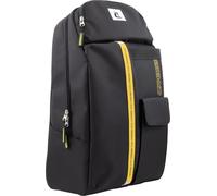 Cressi desde 1946 - Leon Backpack - Mochila Unisex Práctica y Funcional para Estar Preparado para Todo, Desde una Inmersión hasta una Sesión Rápida en el Gimnasio o para Estudio, Negro/Amarillo 22 L