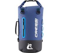 Cressi desde 1946 - Ocelot Dry Bag - Bolsa Estanca Impermeable Unisex para Mar, Barco y Actividades Acuáticas, Disponible en Tamaño Pequeño, Mediano y Grande, Azul/Azul Claro 20 L