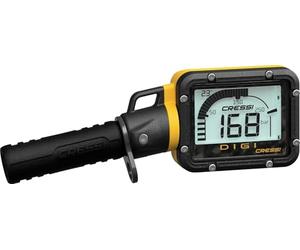 Cressi Digital Gauge Test Digi Yellow Bar