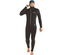 Cressi Diver Man Monpiece Wetsuit 7mm Traje de Buceo, Hombre, Negro/Azul, XXL/6