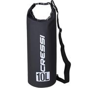 Cressi Premium Bolsa Seca Impermeable Multiuso, Unisex Adulto, Negro, 10 L