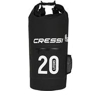 Cressi Dry Bag Black with Zip 20 lt