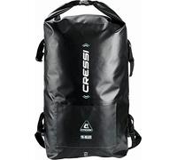 Cressi Dry Bag Gara Bolsa Impermeable para Aletas de Buceo y arpón, Unisex-Adult, Negro/Logo Rojo, 60 LT