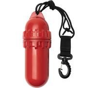 CRESSI Dry Box 130mm Red - Caja Estanca de Plástico a Rosca con Tórica, Ideal para Inmersión, Snorkeling o Uso Náutico, Rojo, 130mm, Unisex