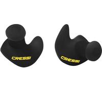 CRESSI Dry Ear Plugs, tapones para los oídos de silicona unisex para adultos, negro, talla única