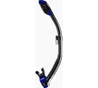 Cressi Dry Snorkel, Unisex Adulto, Negro/Azul oscuro, Uni