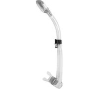 Cressi Dry - Snorkel, Color Transparente/Plateado