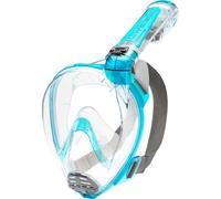 Cressi Duke Snorkeling Mask Transparente,Azul S-M