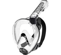 Cressi Duke Snorkeling Mask Transparente,Negro M-L