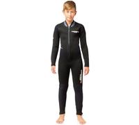 Cressi Endurance Junior All-In-One 5mm Traje monopieza sin Capucha en Neopreno de 5mm, Niños, Negro, M/12-14 Y