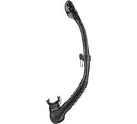 Cressi Epsilon SPE Alpha Ultra Dry Snorkel de Silicona Unisex, Negro/Negro, Talla única