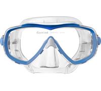 CRESSI Estrella Mask Clear/Blue - Máscara Estrella para Buceo y Snorkel, Transparente/Azul, Talla Única, Unisex