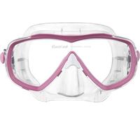 CRESSI Estrella Mask Clear/Pink - Máscara Estrella para Buceo y Snorkel, Transparente/Azul, Talla Única, Unisex