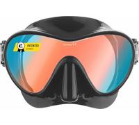 CRESSI F1 Frameless - Máscara Frameless F1 o Conjunto Máscara y Snorkel Dry para Submarinismo y Buceo, Talla Única, Unisex