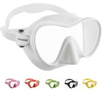 CRESSI F1 Frameless - Máscara Frameless F1 o Conjunto Máscara y Snorkel Dry para Submarinismo y Buceo, Talla Única, Unisex