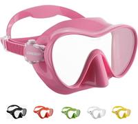CRESSI F1 Frameless - Máscara Frameless F1 o Conjunto Máscara y Snorkel Dry para Submarinismo y Buceo, Talla Única, Unisex