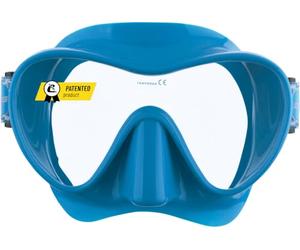 CRESSI F1 Frameless - Máscara Frameless F1 o Conjunto Máscara y Snorkel Dry para Submarinismo y Buceo, Talla Única, Unisex