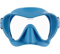 Cressi F1 Mask Blue - Máscara Monocristal Tecnologia Frameless para Buceo y Snorkel, Azul, Talla Única, Unisex