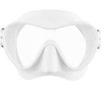 Cressi F1 Mask - Máscara Monocristal Tecnología Frameless - Talla L - S