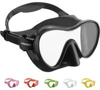Cressi F1 Mask - Máscara Monocristal Tecnología Frameless - Talla L - S