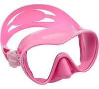 Cressi F1 Mask - Máscara Monocristal Tecnología Frameless - Talla L - S