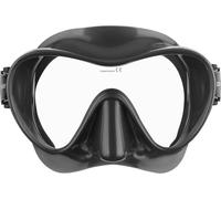 CRESSI F1 Mask Silver- Máscara Monocristal Tecnologia Frameless para Buceo y Snorkel, Plata, Talla Única, Unisex